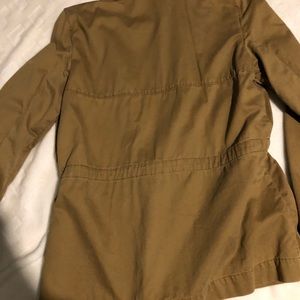 Women’s utility jacket cinch waist